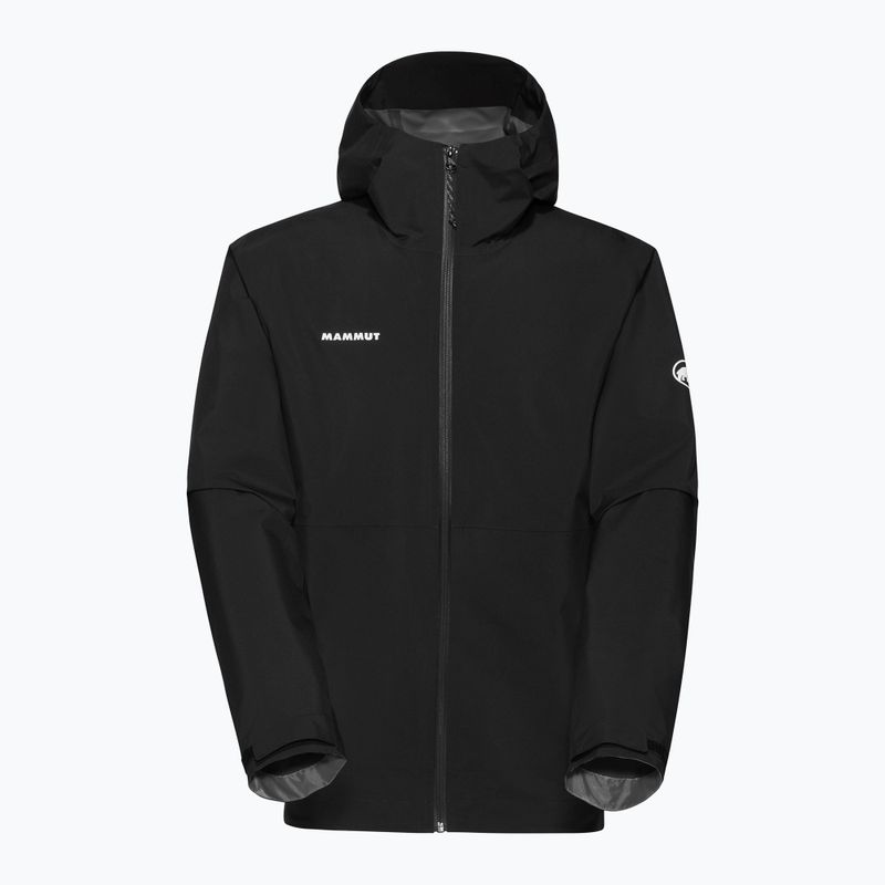 Kurtka przeciwdeszczowa męska Mammut Linard Light HS Hooded black