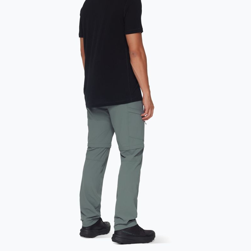 Spodnie trekkingowe męskie Mammut Runbold IV Zip Off Regular strata 2