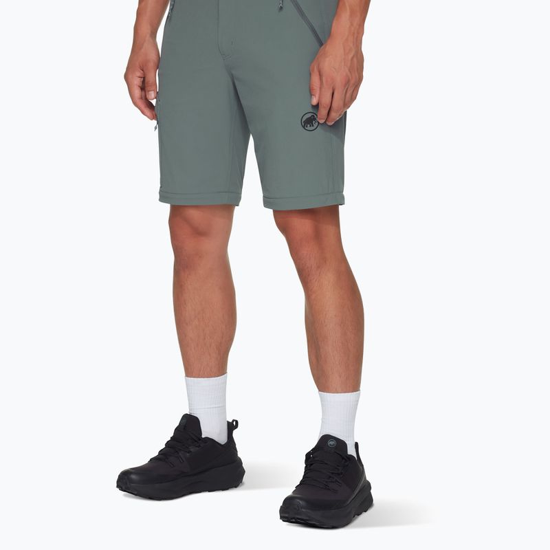 Spodnie trekkingowe męskie Mammut Runbold IV Zip Off Regular strata 4