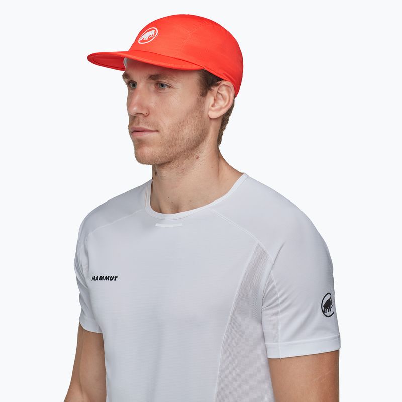 Czapka z daszkiem Mammut Aenergy Light mammut red 3