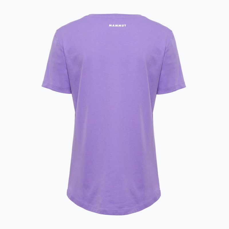 Koszulka damska Mammut Core Classic lavandin 2