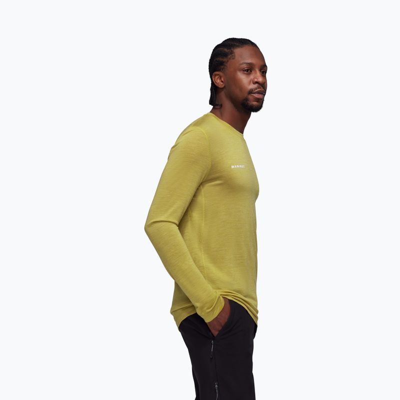 Longsleeve męski Mammut Tree Wool FL aura melange 01690 3