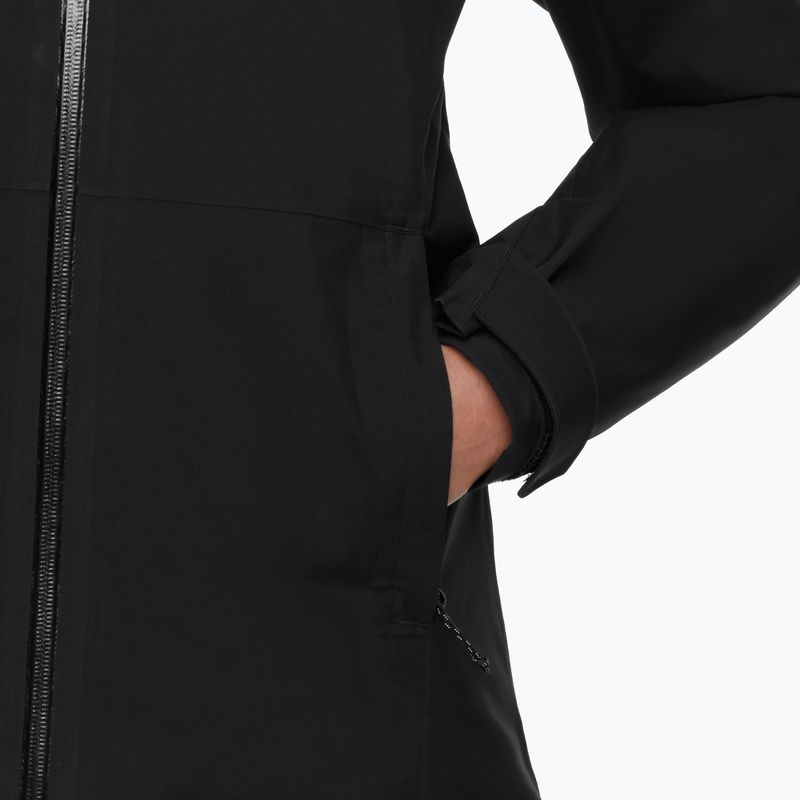 Kurtka przeciwdeszczowa damska Mammut Linard HS Thermo Hooded Jacket Women black 5