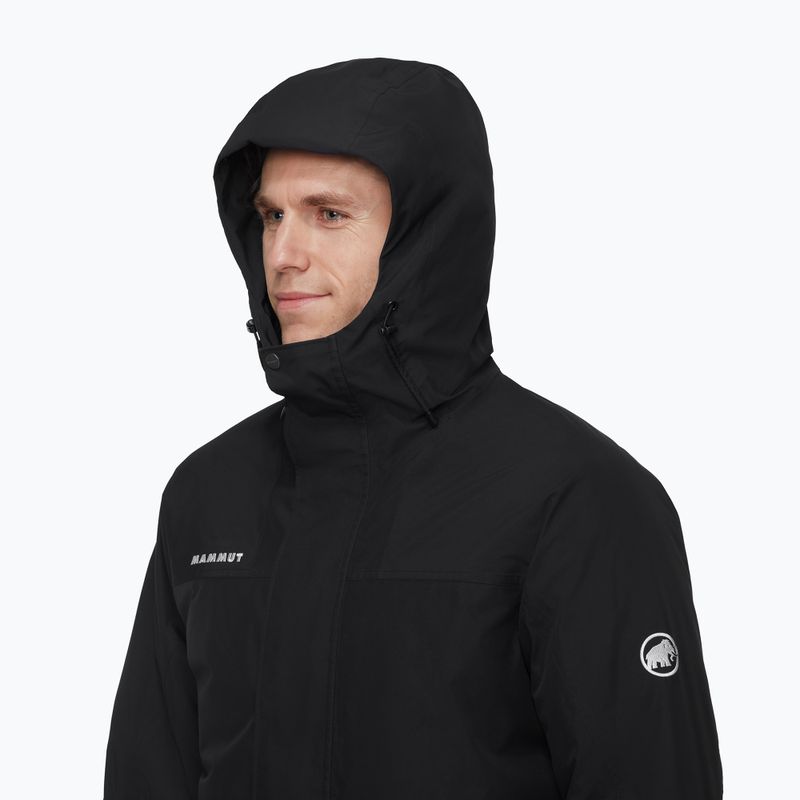 Kurtka puchowa męska Mammut Treeline HS Thermo Hooded black 4