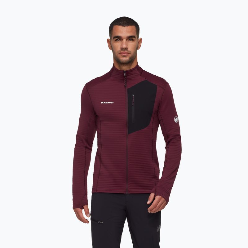 Bluza męska Mammut Taiss Light ML vin/black