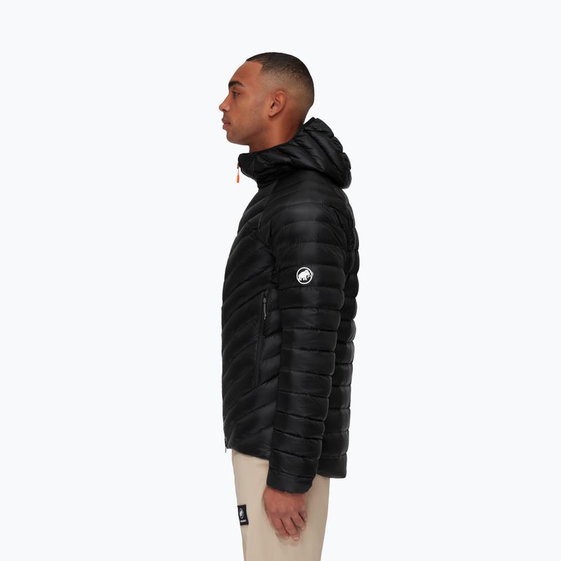 Kurtka puchowa męska Mammut Broad Peak Insulation Hooded black 3