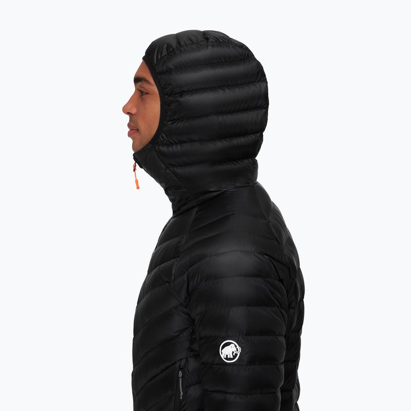 Kurtka puchowa męska Mammut Broad Peak Insulation Hooded black 4