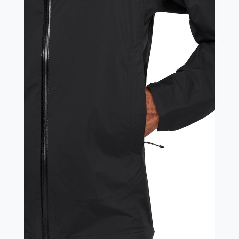 Kurtka przeciwdeszczowa męska Mammut Ducan HS Hooded black 6