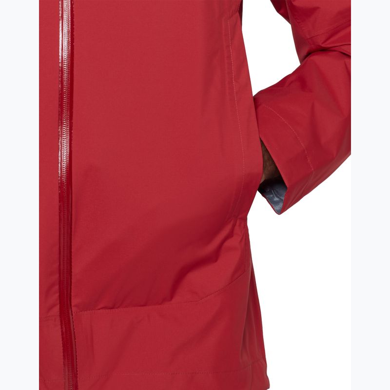 Kurtka przeciwdeszczowa męska Mammut Ducan HS Hooded dark mammut red 6