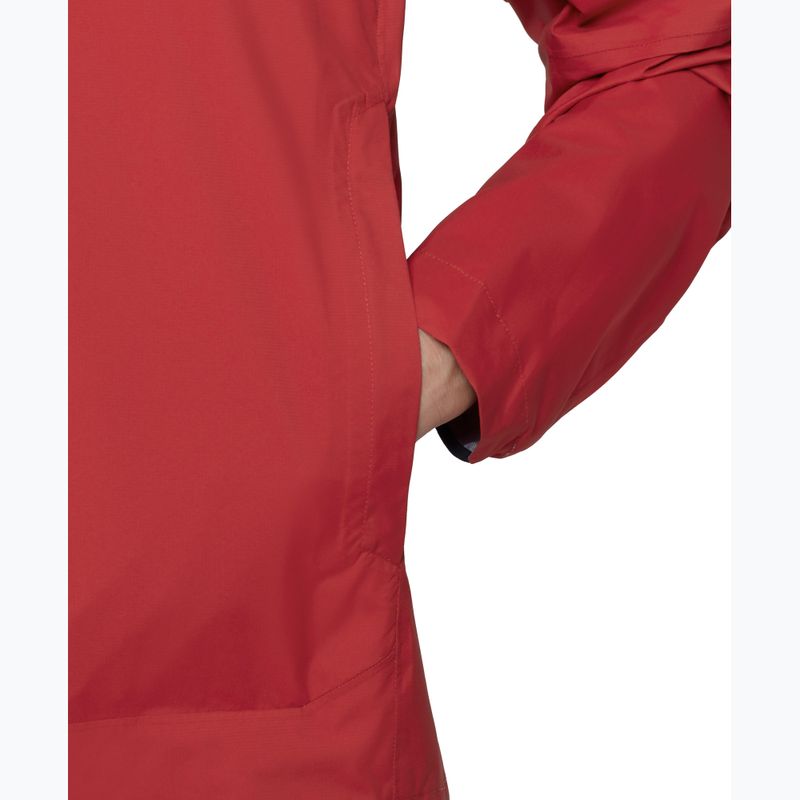 Kurtka przeciwwiatrowa damska Mammut Ducan HS Hooded dark mammut red 6