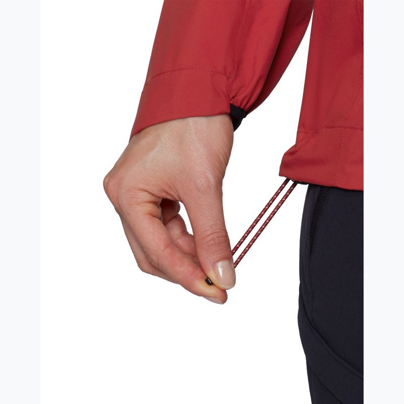Kurtka przeciwwiatrowa damska Mammut Ducan HS Hooded dark mammut red 7