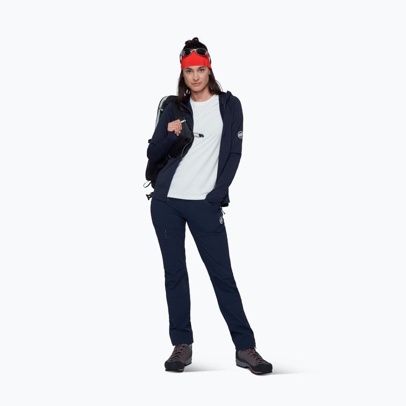 Bluza damska Mammut Taiss ML Hooded marine 2