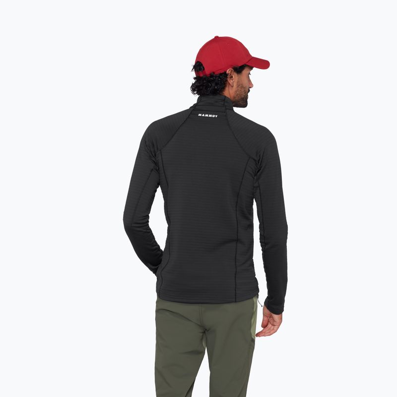 Bluza męska Mammut Taiss ML Half Zip Pull black 3