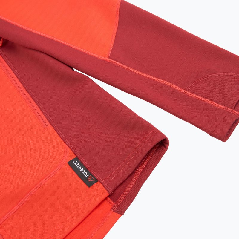 Bluza męska Mammut Taiss ML Hooded mammut red/dark mammut 4