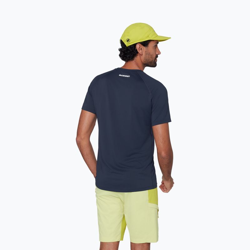 Koszulka trekkingowa męska Mammut Ducan FL T-Shirt Men marine 3