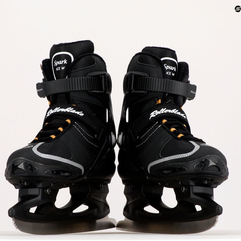 Łyżwy damskie Rollerblade Spark Ice W nero oro 9