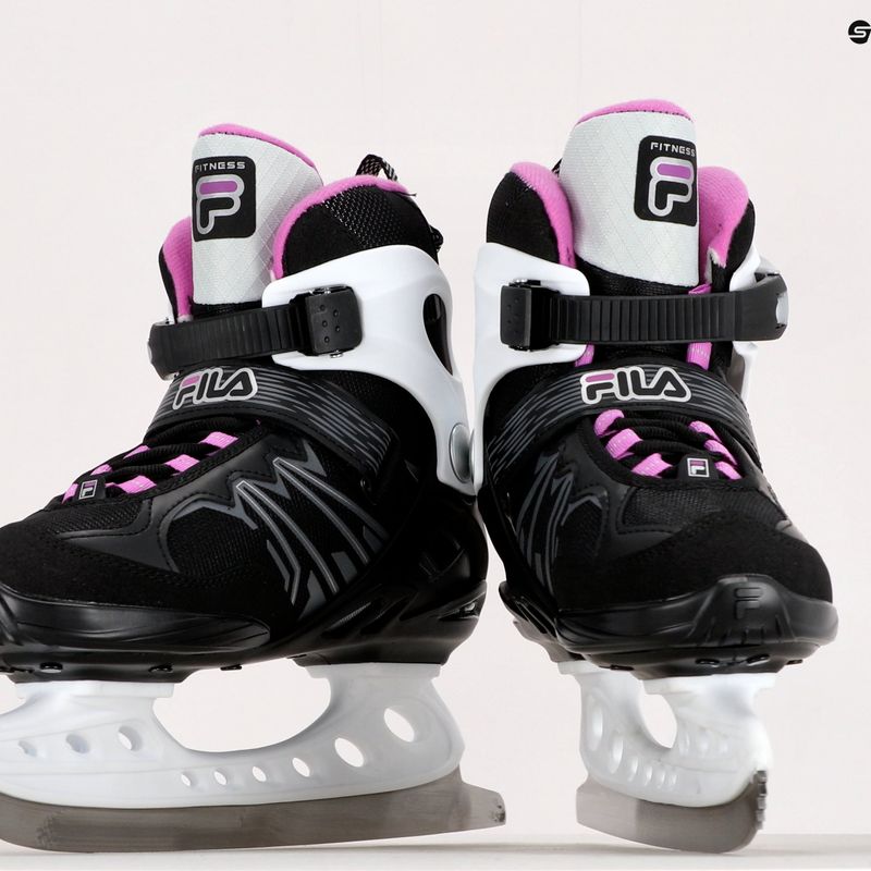 Łyżwy damskie FILA Primo Lady black/grey/magenta 15