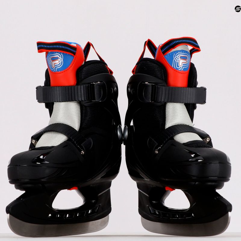 Łyżwy dziecięce FILA J-One HR black/red/blue 9