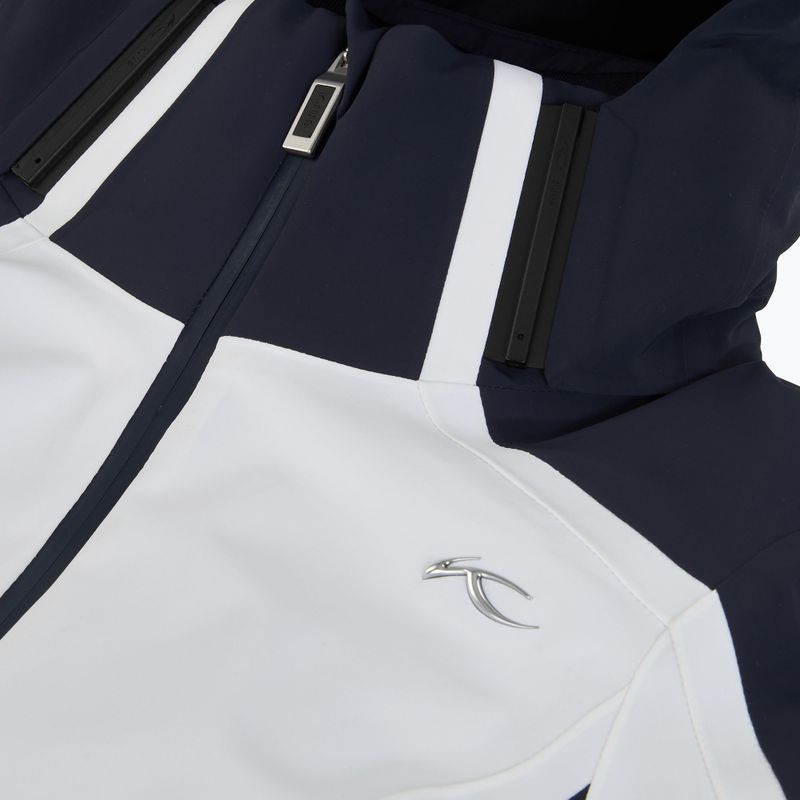 Kurtka narciarska damska KJUS Formula white/deep space 3