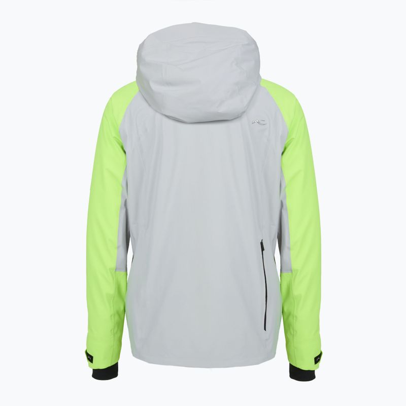 Kurtka narciarska męska KJUS Ligety alloy/limelight 2