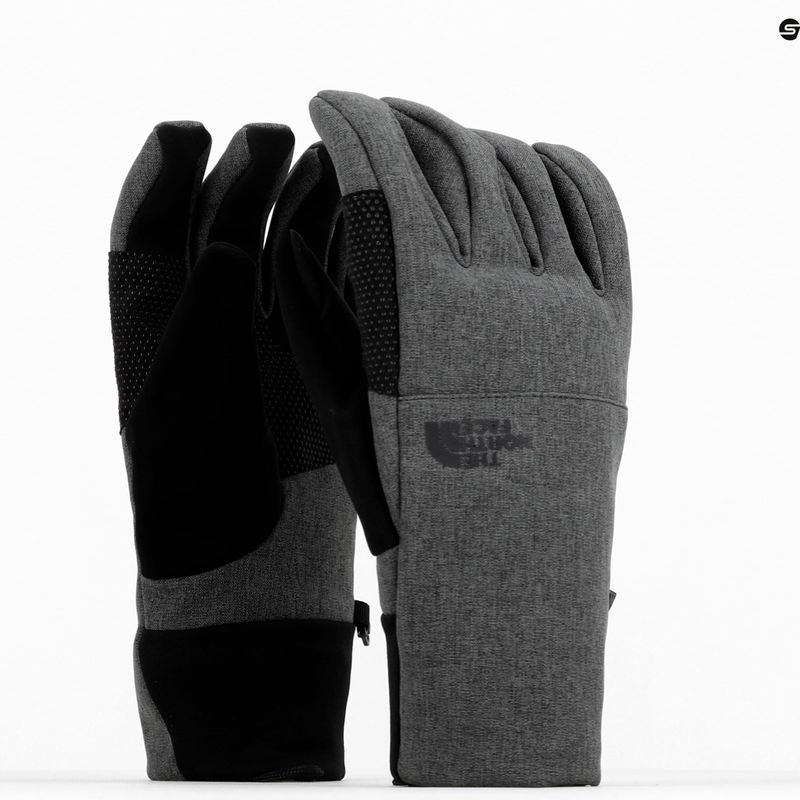 Rękawiczki trekkingowe męskie The North Face Apex Insulated Etip dark grey heather 7