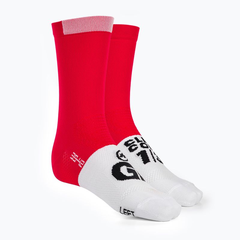 Skarpety rowerowe ASSOS GT C2 lunar red