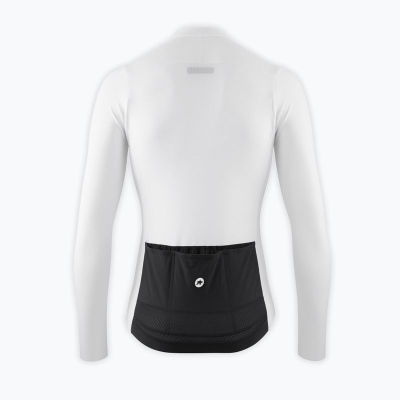 Longsleeve rowerowy męski ASSOS Mille GT S11 white 2