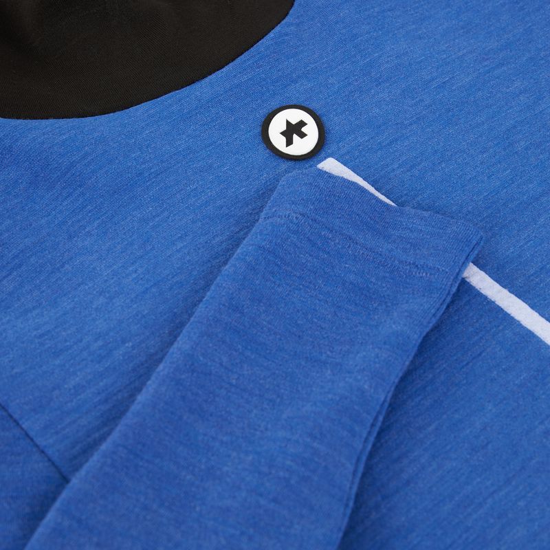 Longsleeve rowerowy męski ASSOS Ultraz Winter Skin Layer P1 calypso blu 7