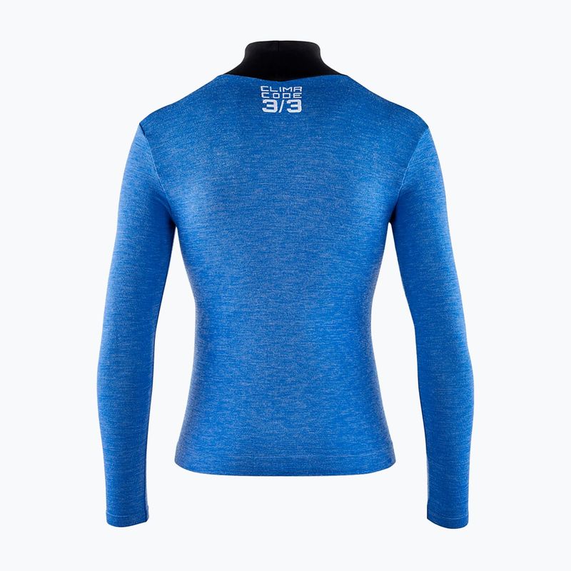 Longsleeve rowerowy męski ASSOS Ultraz Winter Skin Layer P1 calypso blu 9