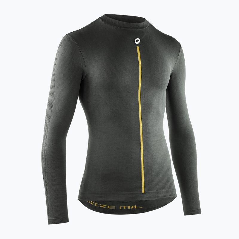 Longsleeve rowerowy męski ASSOS Spring Fall Skin Layer P1 anthracite grey 3