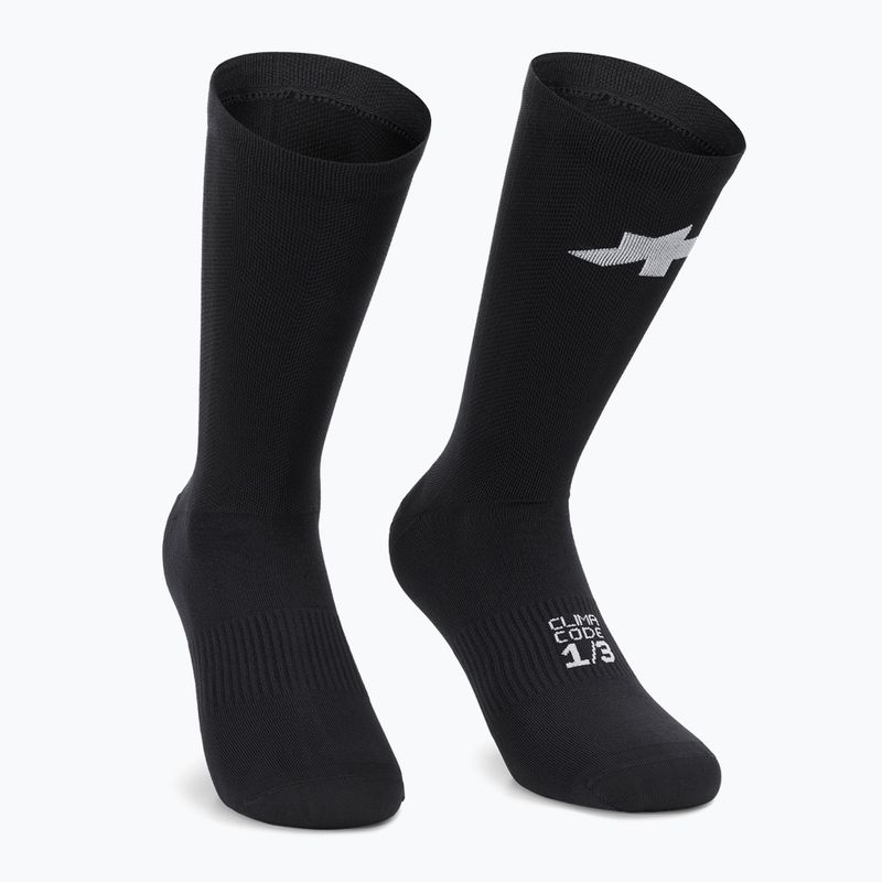 Skarpety ASSOS Racing S11 precision graphite