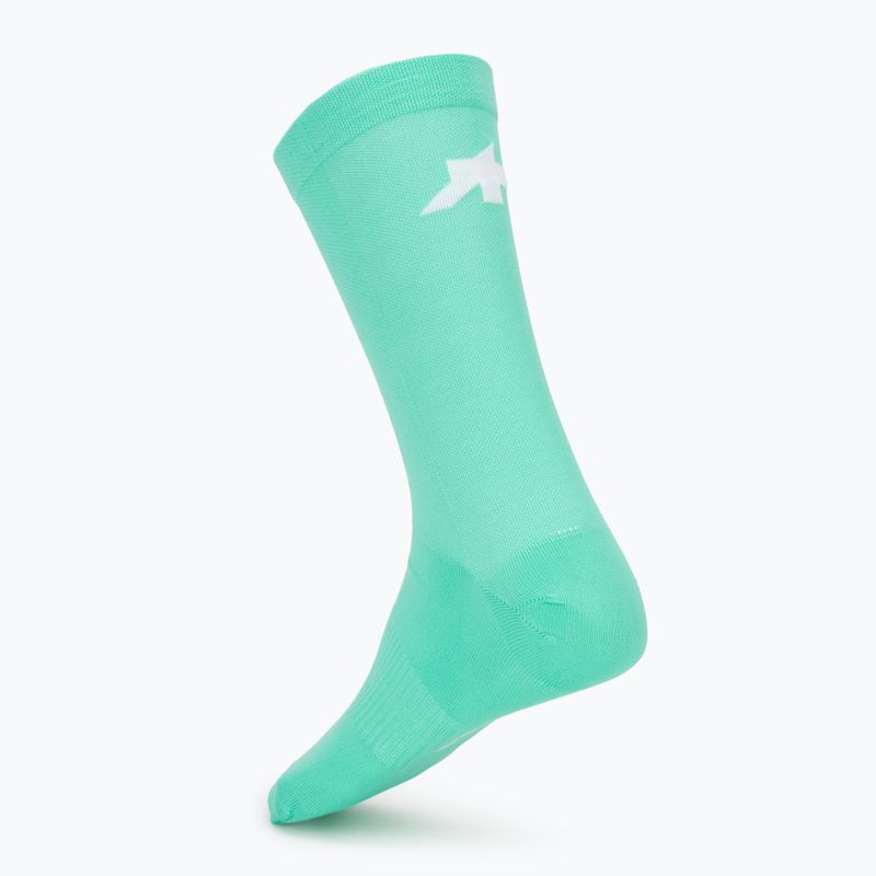 Skarpety ASSOS Racing S11 halo green 2