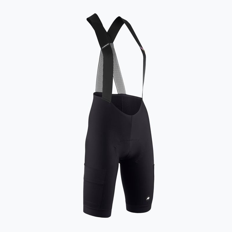 Spodenki rowerowe damskie ASSOS Tactica Spring Fall Bib Shorts T5 black 3
