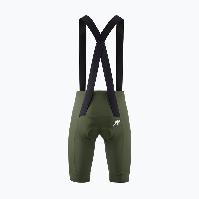 Spodenki rowerowe męskie ASSOS Mille GT S11 Bib Shorts moss green 2