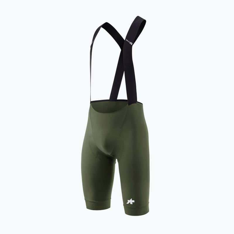 Spodenki rowerowe męskie ASSOS Mille GT S11 Bib Shorts moss green 4