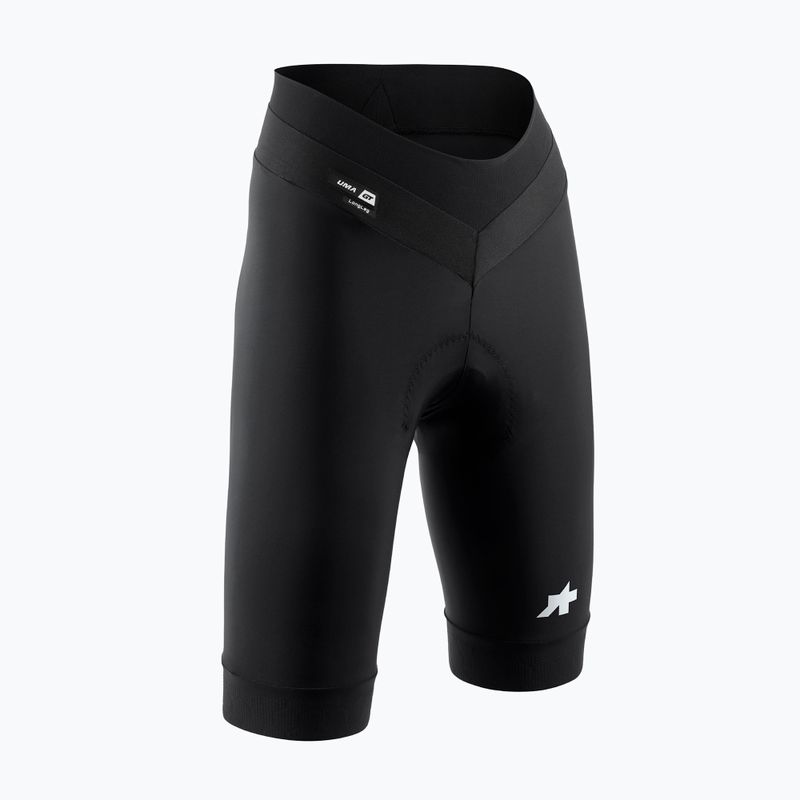 Spodenki rowerowe damskie ASSOS Uma GT S11 Half Shorts Long W black 3