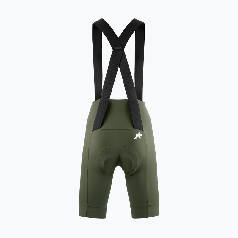 Spodenki rowerowe damskie ASSOS Uma GT S11 Bib Shorts W moss green 2