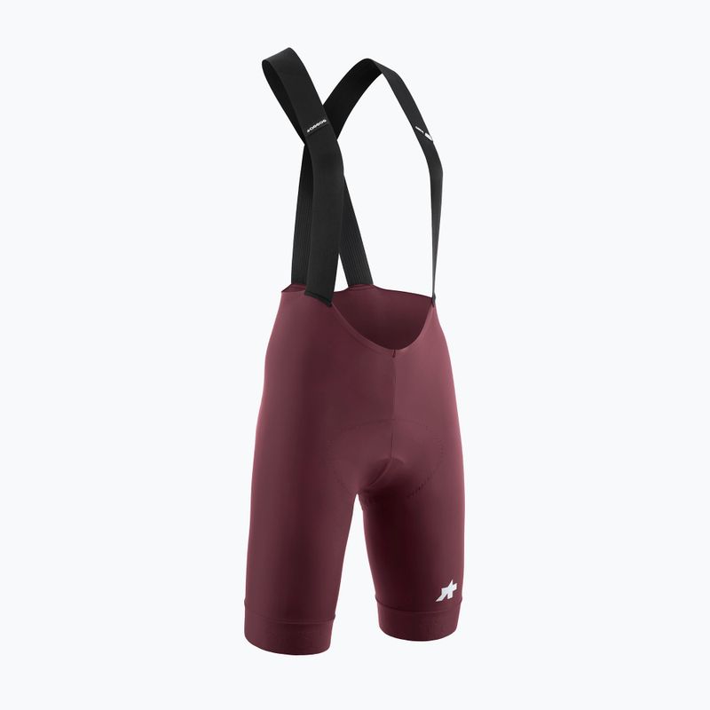Spodenki rowerowe damskie ASSOS Uma GT S11 Bib Shorts W burgundy red 3