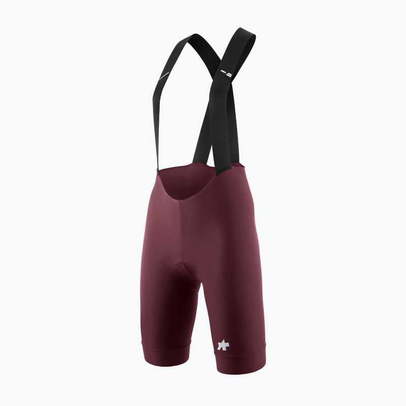 Spodenki rowerowe damskie ASSOS Uma GT S11 Bib Shorts W burgundy red 4