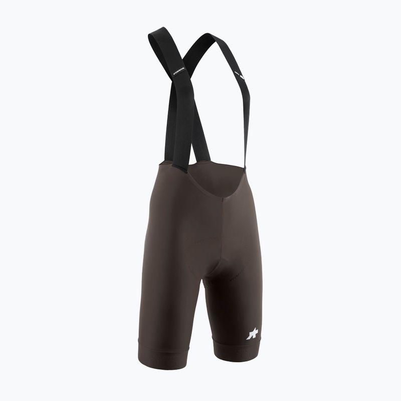Spodenki rowerowe damskie ASSOS Mille GT S11 Bib Shorts wild brown 3