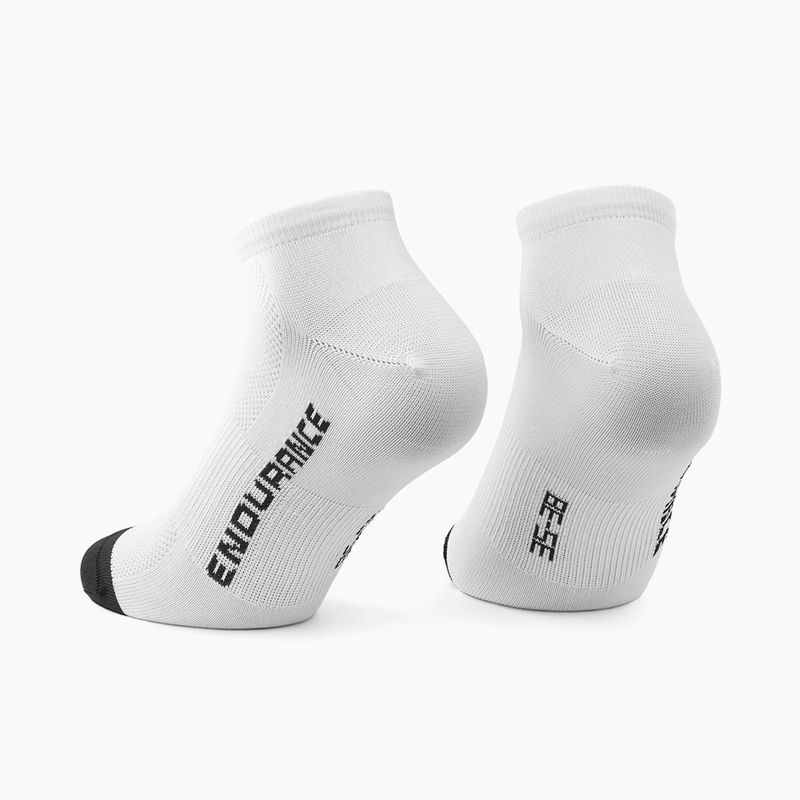 Skarpety ASSOS Endurance S11 Low white 2