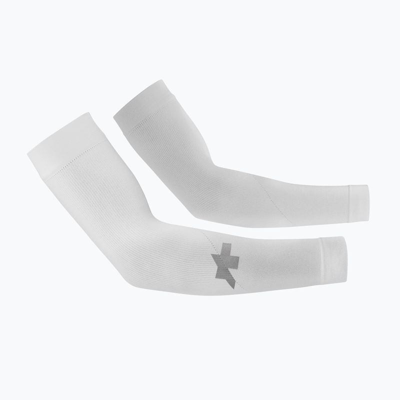 Rękawki rowerowe ASSOS Summer Arm UV Protector P1 white 2