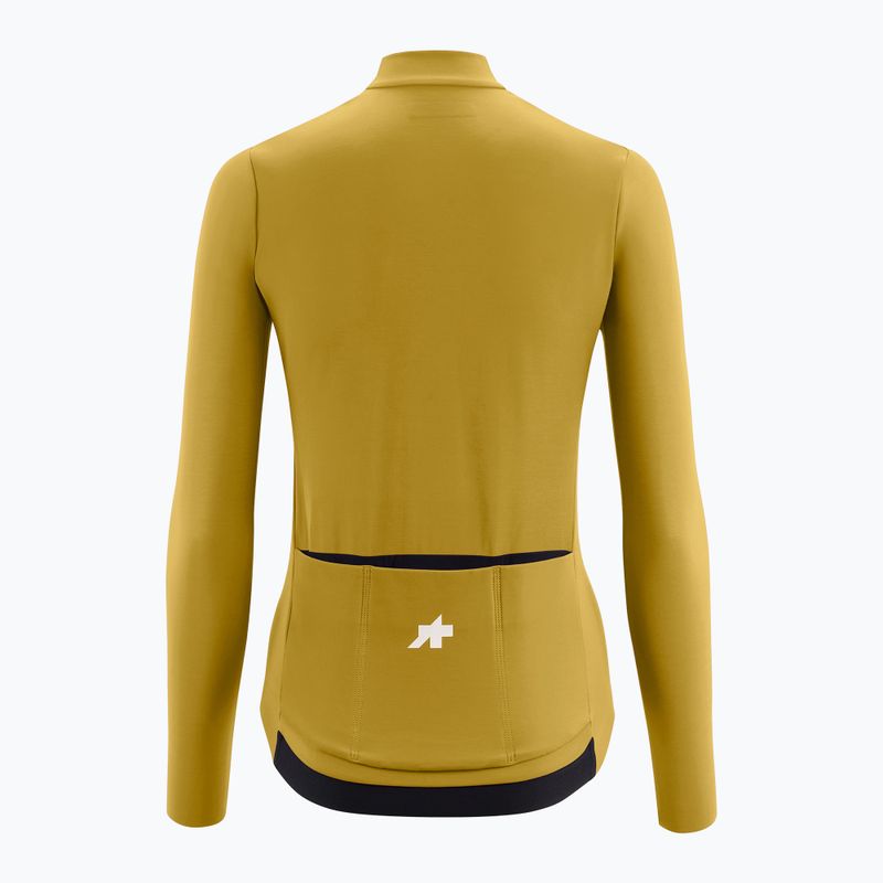 Longsleeve rowerowy damski ASSOS Mille GT Spring Fall Jersey S11 golden yellow 2