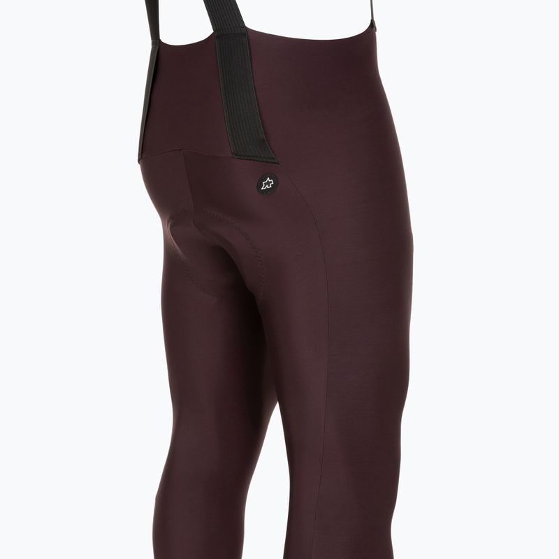 Spodnie rowerowe męskie ASSOS Mille GT Bib Tights S11 mulberry brown 4