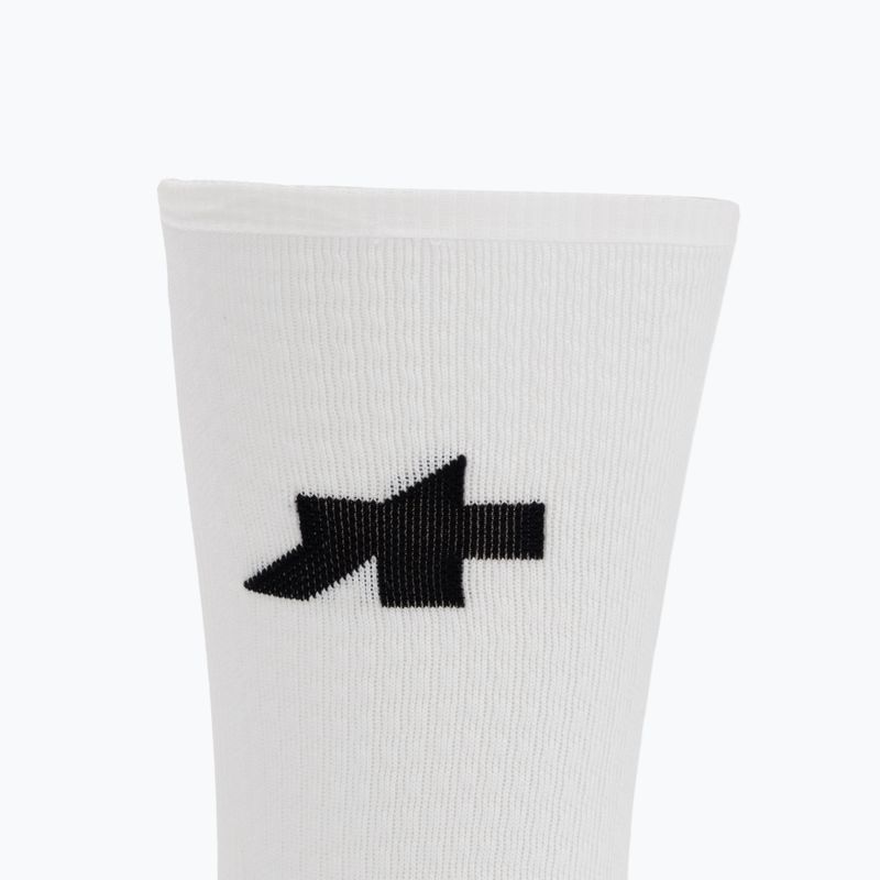 Skarpety ASSOS Equipe Spring Fall P1 white 3