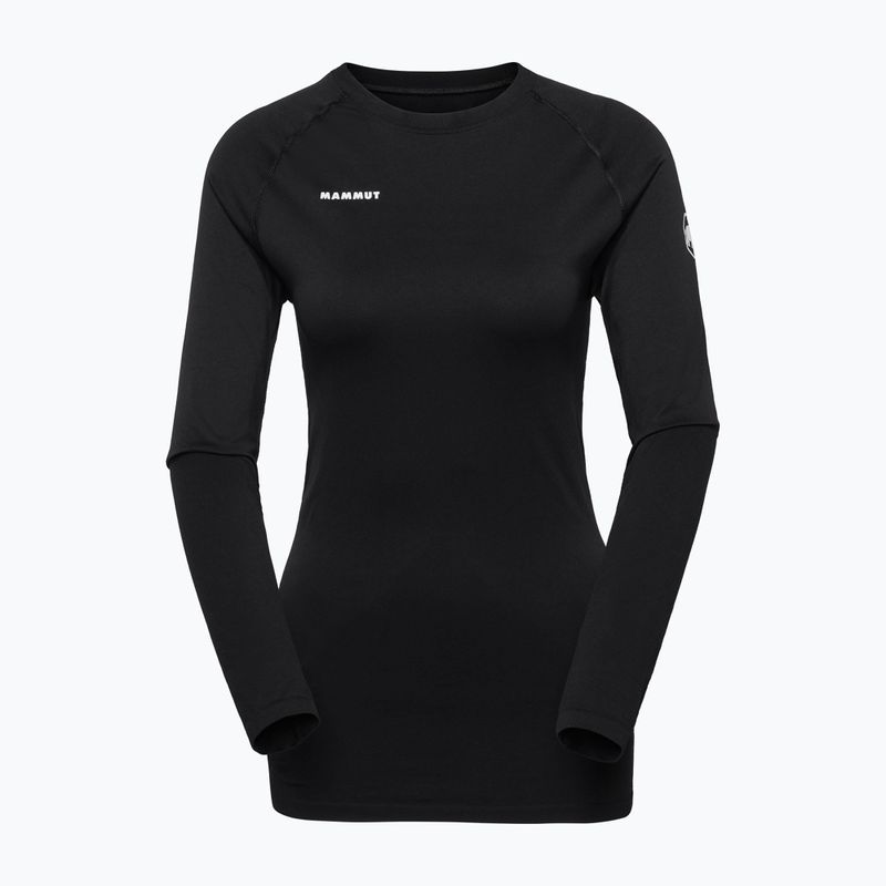 Bluza termoaktywna damska Mammut All-Mountain Seamless BL Mid black/white 4