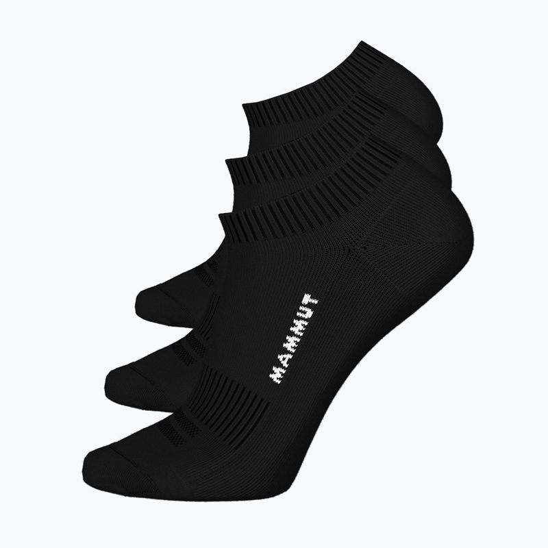 Skarpety Mammut Everyday Low 3 pary black/black/black