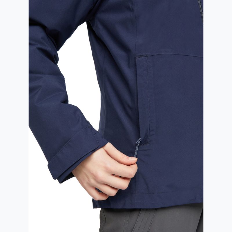 Kurtka przeciwdeszczowa damska Mammut Linard HS Thermo Hooded Jacket Women marine 9