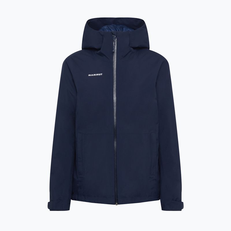 Kurtka przeciwdeszczowa damska Mammut Linard HS Thermo Hooded Jacket Women marine 10