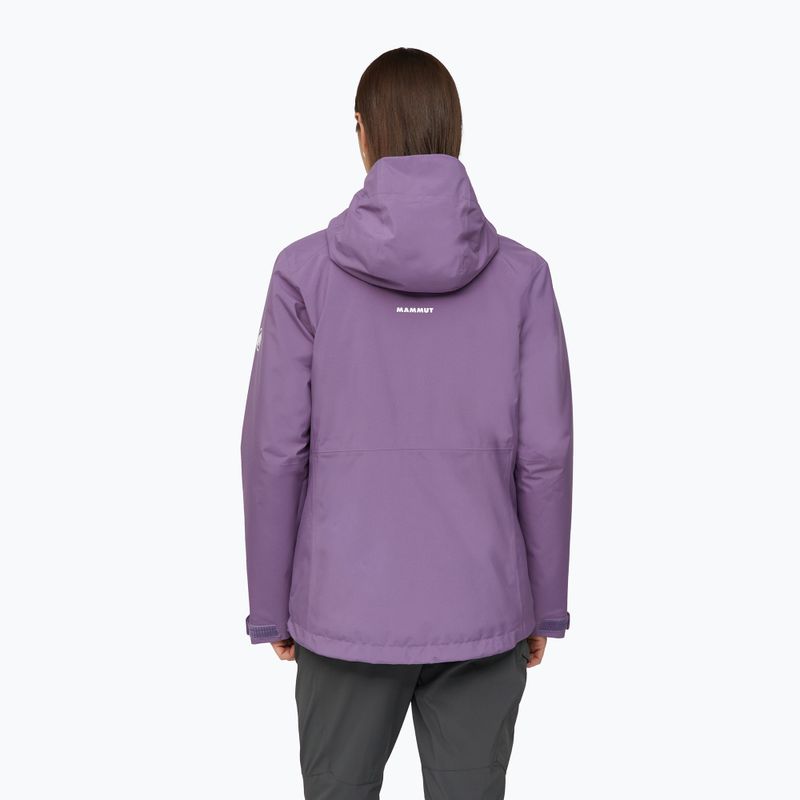 Kurtka przeciwdeszczowa damska Mammut Linard HS Thermo Hooded Jacket Women paloja 2